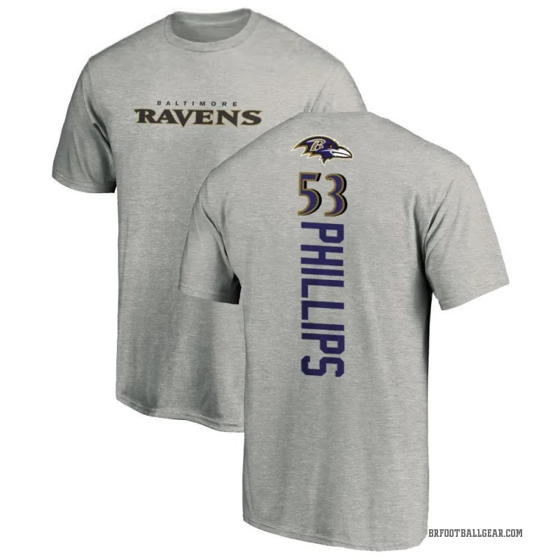 Del'Shawn Phillips T-Shirt | Authentic Baltimore Ravens Del'Shawn ...