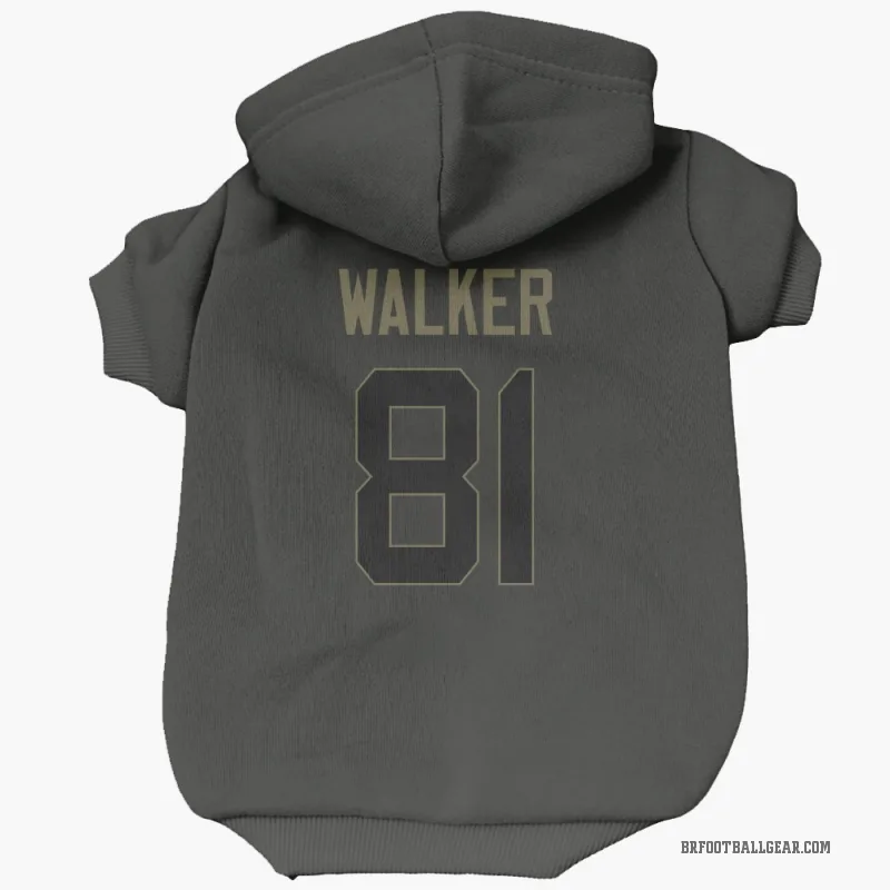 Devontez Walker Black Baltimore Ravens Service Cat & Dog Pet Hoodie